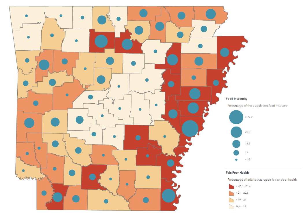 Fair Physical Health Map